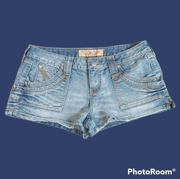 Jean shorts by Hint jeans size 11 - Picture 1 of 8